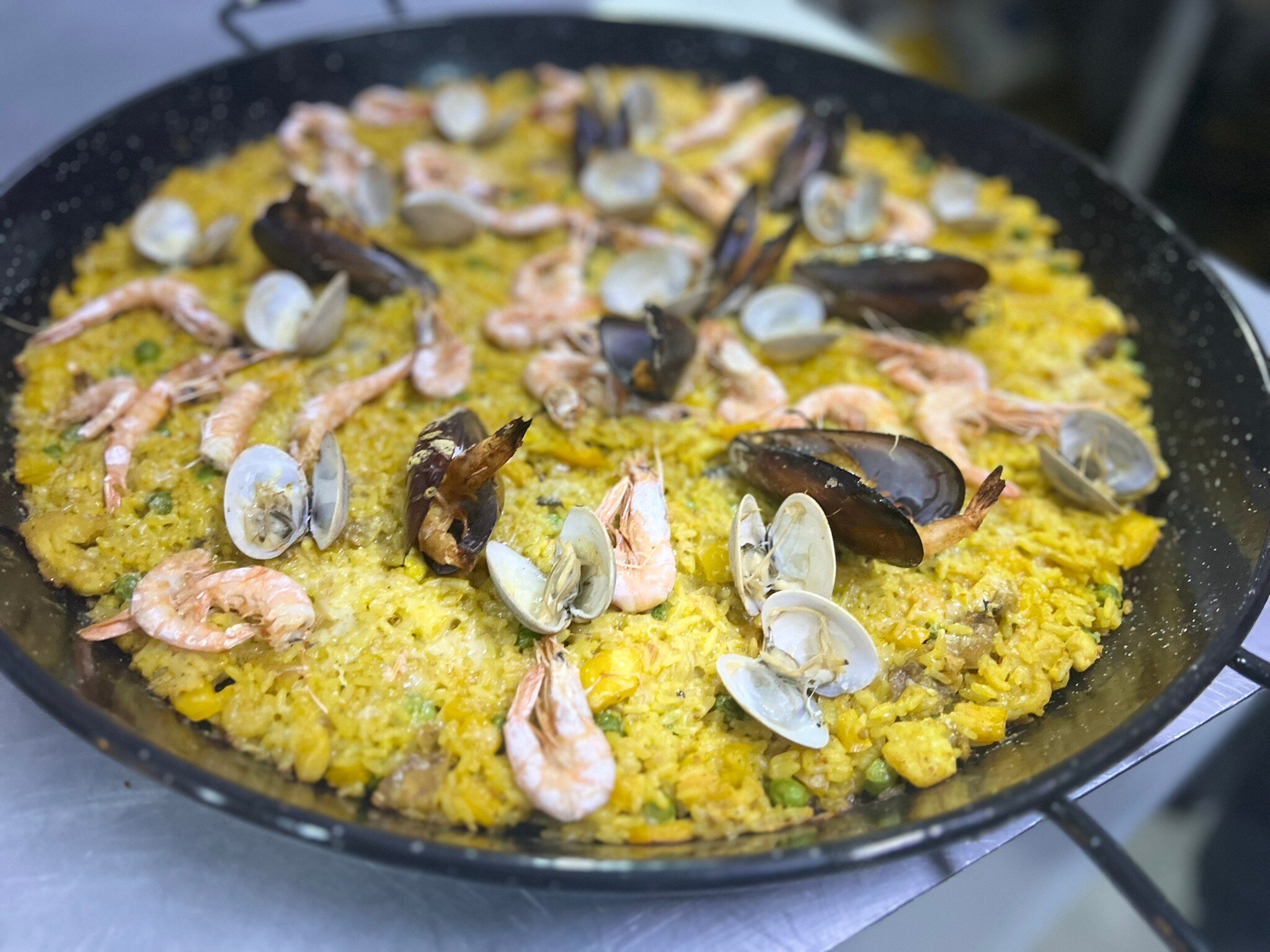 Spanish Seafood Paella
